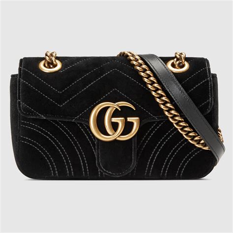 gucci marmont velvet mini selfridges|GUCCI .